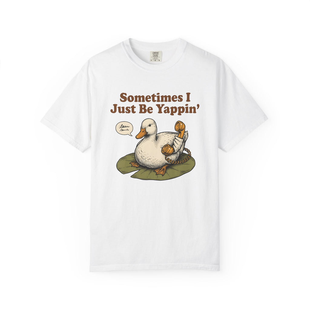 Duck Phone Shirt Funny Animal Gift Women Cartoon Tee Phone Case T-Shirt Humor Fan Comic Tshirt Wildlife Graphic Vintage Speech Bubble Tshirt