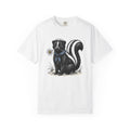 Skunk Neckerchief Shirt Cowgirl Pets Gift Women Sketch Tee Bandana T-Shirt Rodeo Fan Illustrated Tshirt Animal Graphic Hand Drawn Blossom