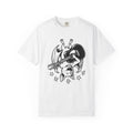 Bat Guitar Shirt Funny Nature Gift Women Illustration Tee Guitar T-Shirt Comedian Fan Cartoon Tshirt Wildlife Graphic Hand Drawn Musical