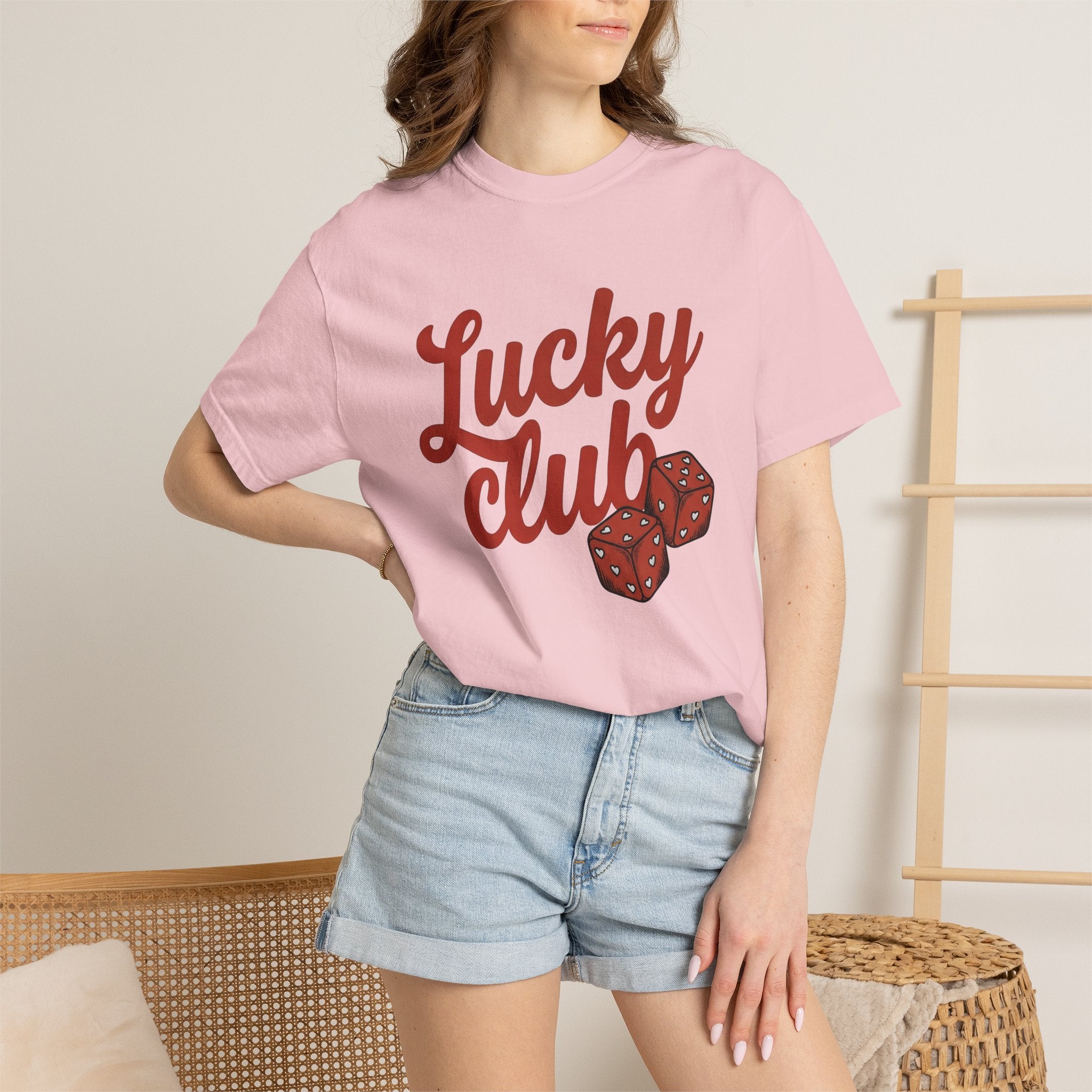 Heart Game Dice Shirt Valentine's Day Gaming Gift Women Eye-Catching Tee Dice T-Shirt Valentine Fan Vibrant Tshirt Gamer Graphic Rustic