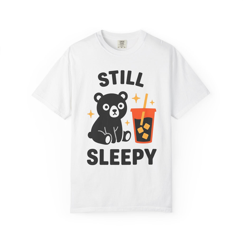 Bear Bubble Tea Shirt Coffee Wildlife Gift Women Cute Tee Boba T-Shirt Coffee Fan Animal Graphic Tshirt Simple Glitter Tshirt