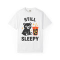 Bear Bubble Tea Shirt Coffee Wildlife Gift Women Cute Tee Boba T-Shirt Coffee Fan Animal Graphic Tshirt Simple Glitter Tshirt