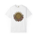 Sunshine Blossom Shirt Boho Chic Wilderness Gift Women Hippie Tee Flower T-Shirt Bohemian Fan Psychedelic Tshirt Outdoor Graphic Hand Drawn