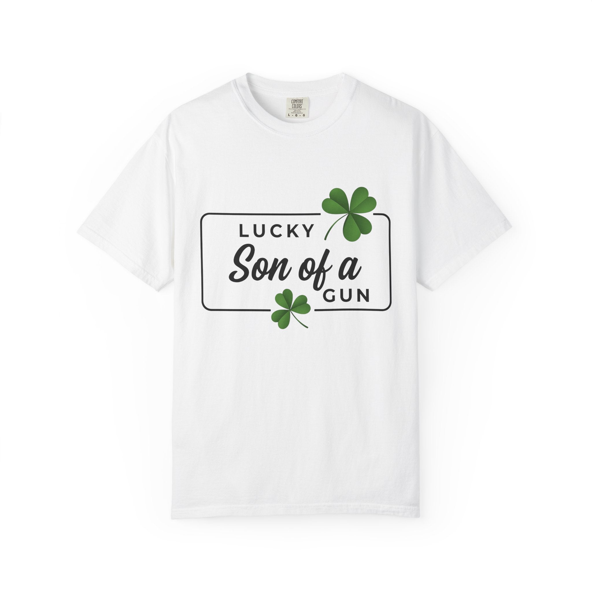 Clover Art Shirt St Patrick's Day Fun Gift Women Trendy Tee Shamrock T-Shirt St Patty's Fan Modern Tshirt Amusing Graphic Sleek Lucky Clover