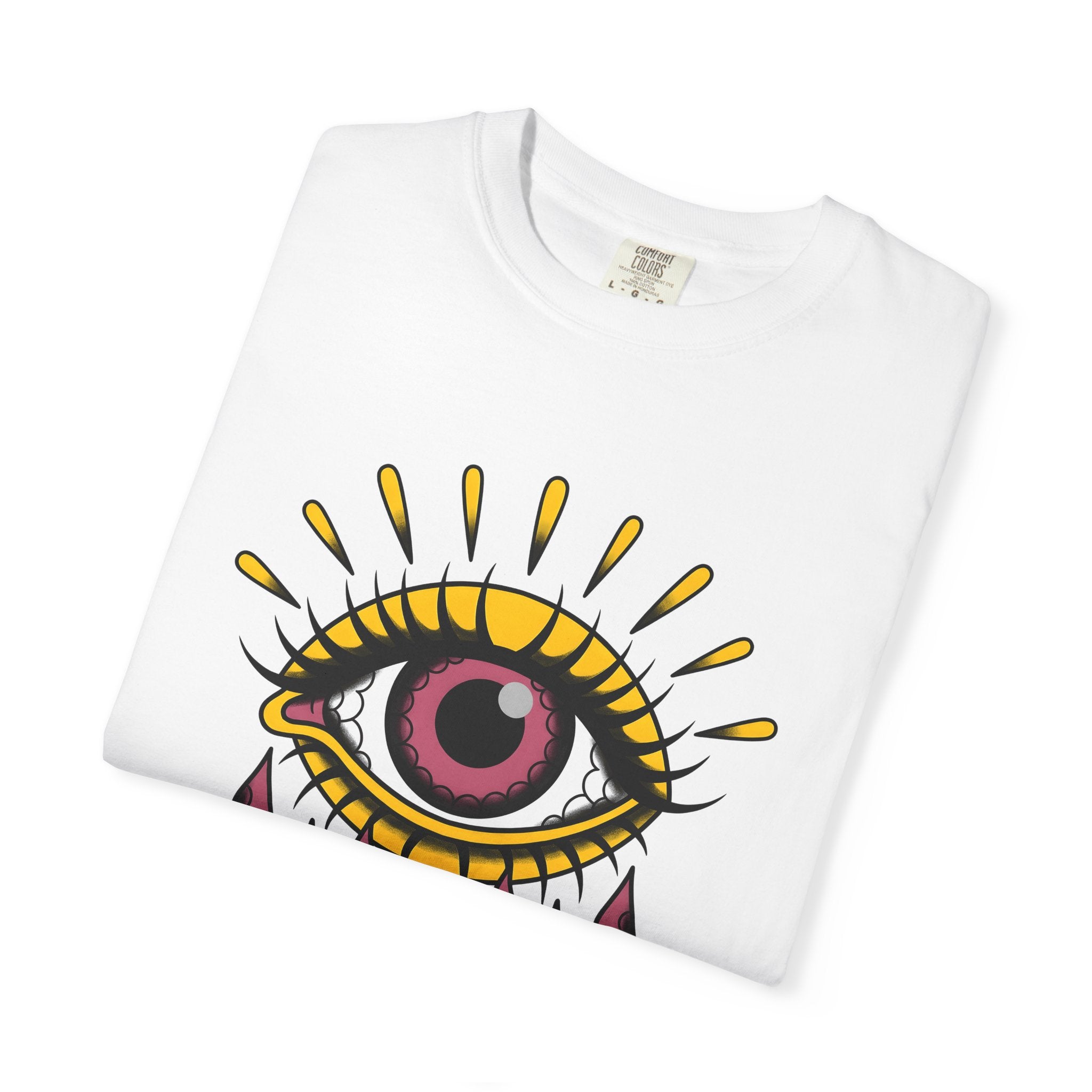 Crying Eye Shirt Cute Dream Gift Women Graphic Tee Weeping Eye T-Shirt Adorable Fan Typography Tshirt Dreamy Graphic Vintage Tears Tshirt