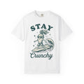 Carrot Surfing Shirt Easter Garden Gift Women Throwback Tee Surfing T-Shirt Easter Fan Retro Tshirt Yard Graphic Outline Sunglasses Tshirt