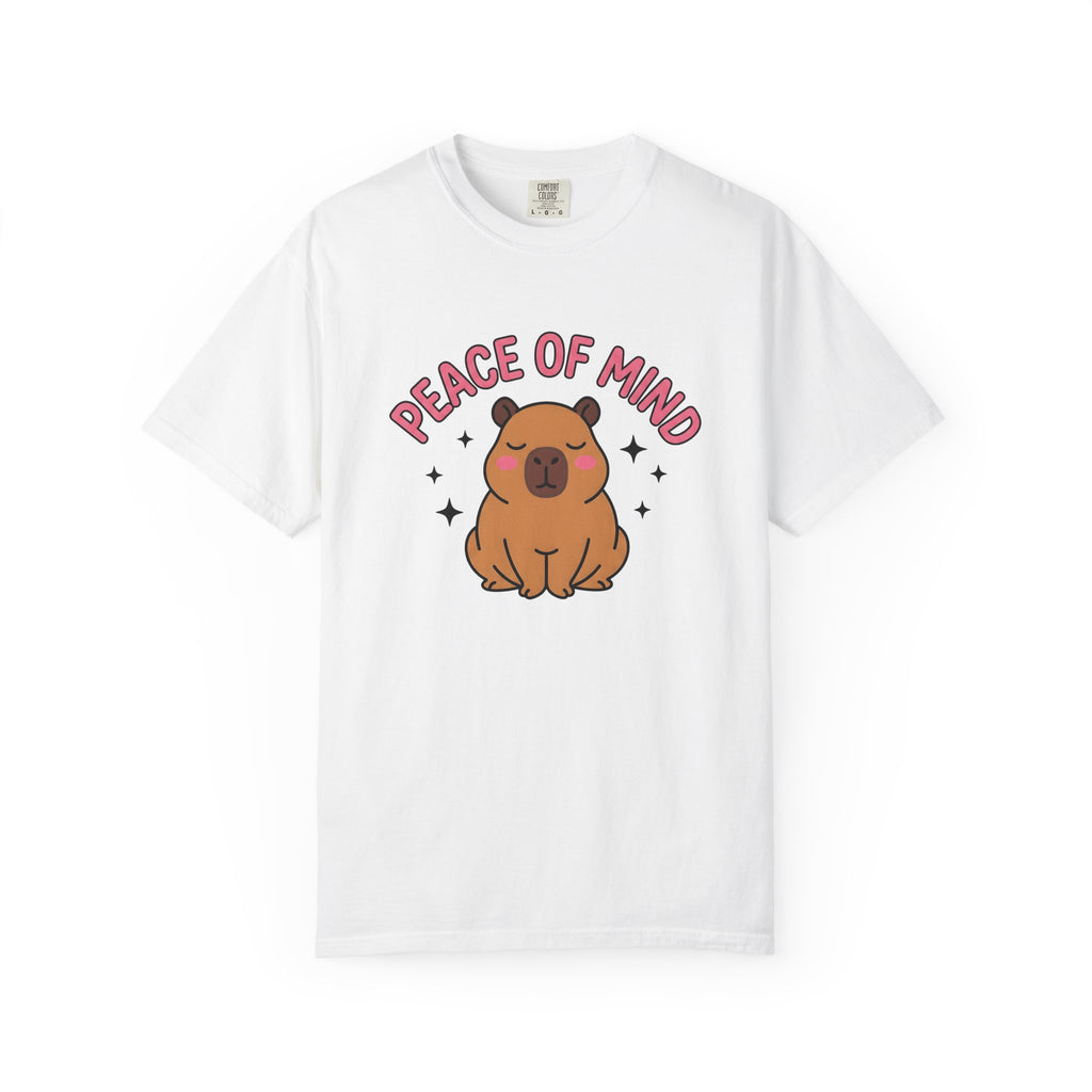 Capybara Illustration Shirt Funny Wildlife Gift Women Cute Tee Rodent T-Shirt Humor Fan Cartoon Tshirt Animal Graphic Comic Sparkles Tshirt