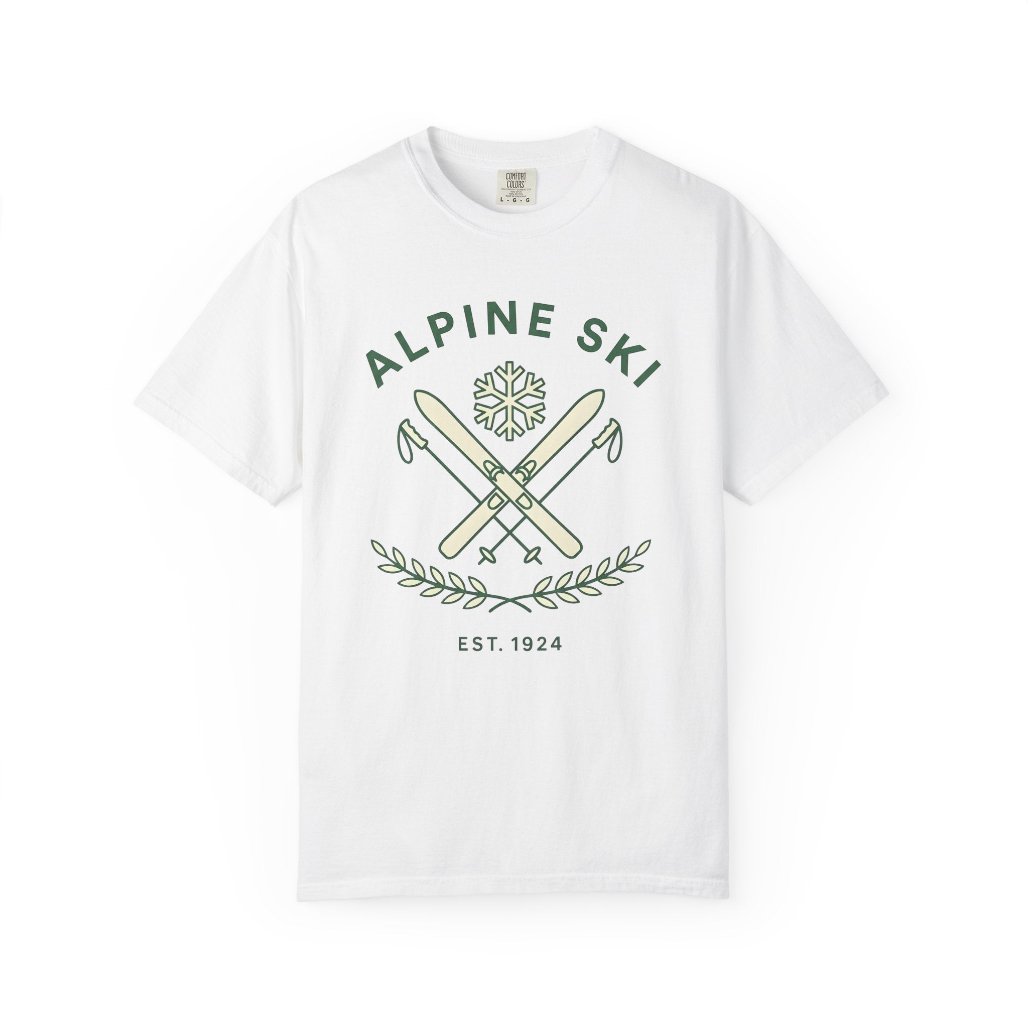 Ski Equipment Shirt Skiing Winter Gift Women Minimalist Tee Ski Gear T-Shirt Snowboarder Enthusiast Simple Tshirt Cold Weather Graphic