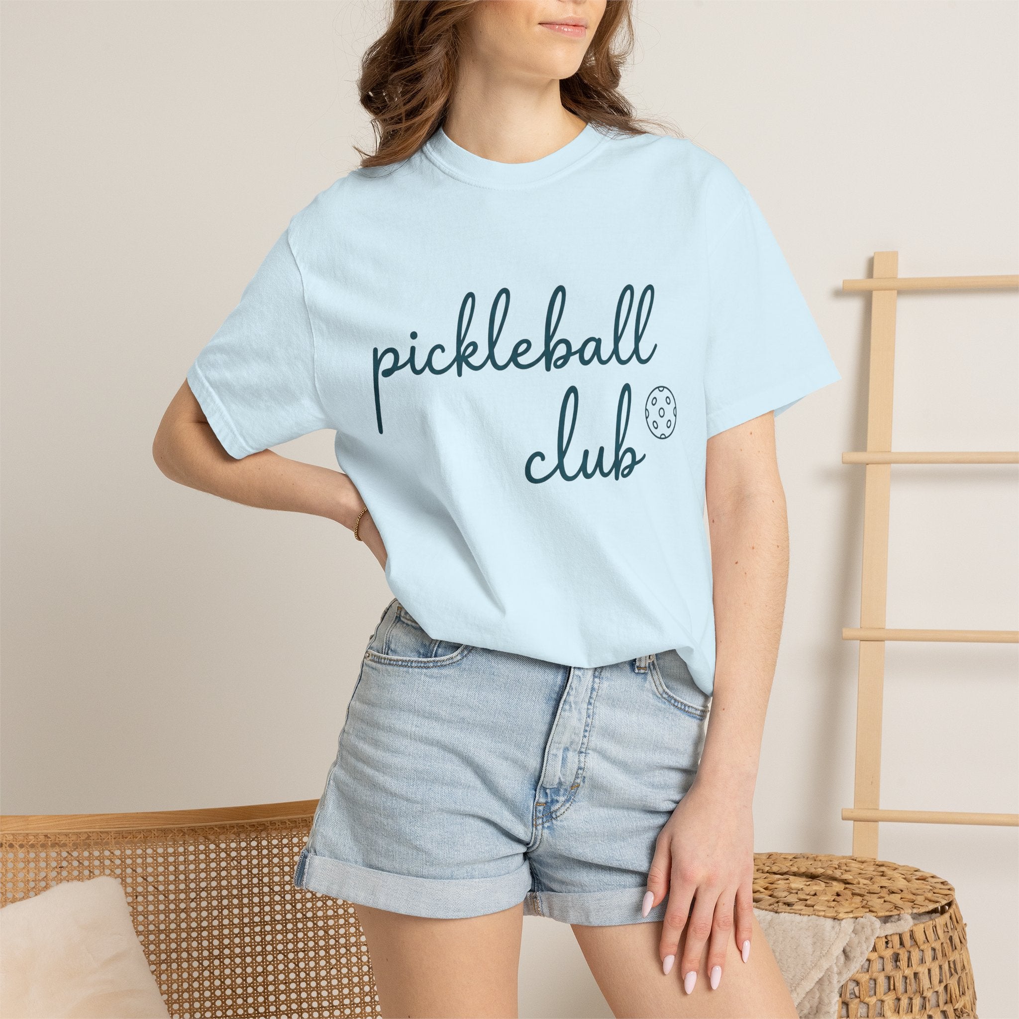 Pickleball Ball Shirt Pickleball Workout Gift Women Plain Tee Pickleball Pickleball Fan Simple Tshirt Fitness Graphic Current Game Tshirt