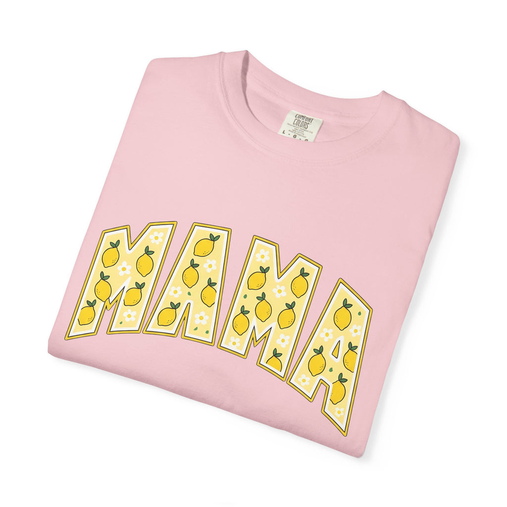 Lemon Design Shirt Moms Holiday Gift Women Whimsical Tee Citrus T-Shirt Mother Fan Vintage Tshirt Celebration Graphic Classic Flower Bouquet