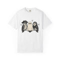 Spirit Owl Shirt Halloween Beast Gift Women Cartoon Tee Owl T-Shirt Horror Fan Owl Tshirt Monster Graphic Antique Flutterby Tshirt