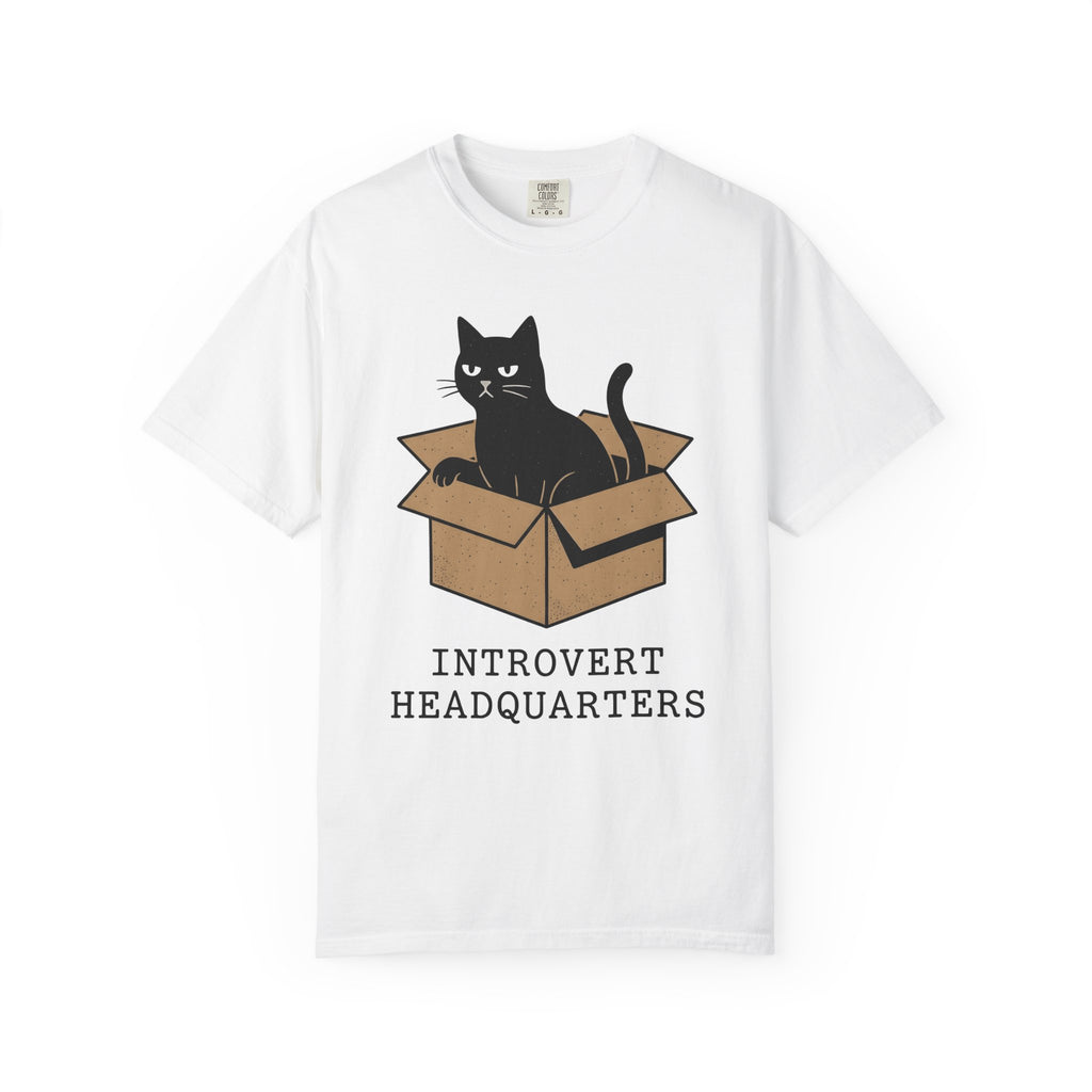 Black Cat Crate Shirt Cat Shy Gift Women Simple Tee Cat Carrier T-Shirt Cat Fan Feline Tshirt Introvert Graphic Retro Carton Tshirt
