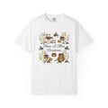 Cat Drawing Shirt Cat Winter Gift Women Cartoon Tee Kitten T-Shirt Cat Fan Feline Tshirt Frosty Graphic Doodle Gift Tshirt