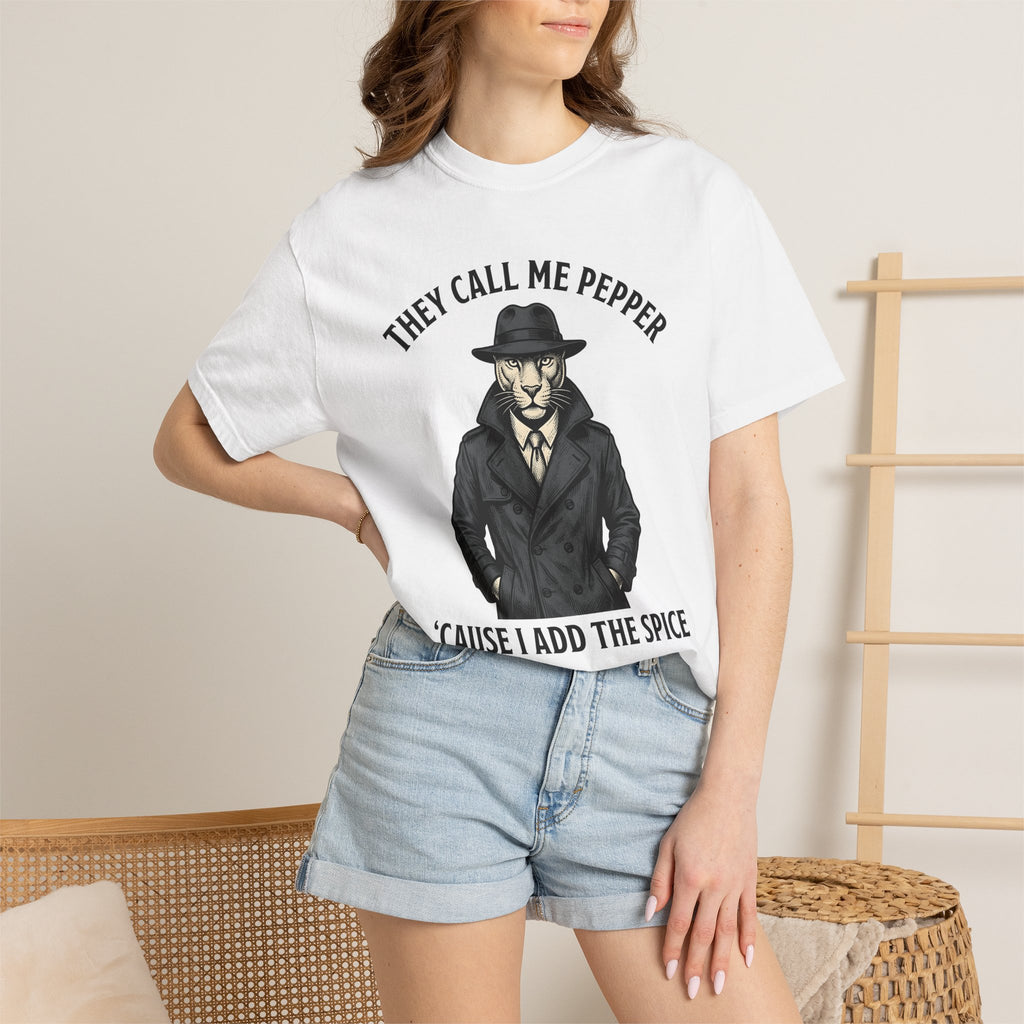 Cat Detective Shirt Animals Humor Gift Women Vintage Tee Kitty T-Shirt Pet Fan Feline Tshirt Funny Graphic Hand Drawn Trench Coat Tshirt