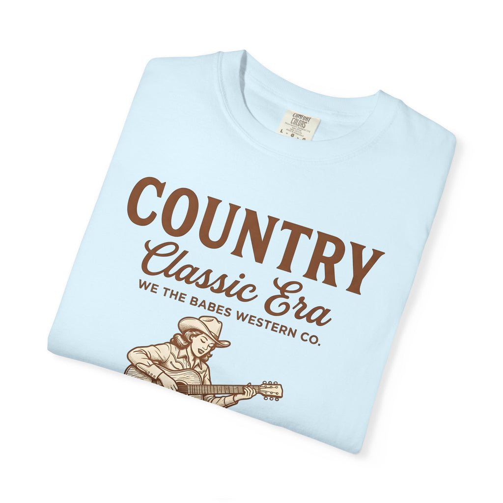 Cowgirl Guitar Shirt Cowgirl Western Gift Women Vintage Tee Guitar T-Shirt Cowgirl Fan Rustic Graphic Retro Cowboy Hat Tshirt