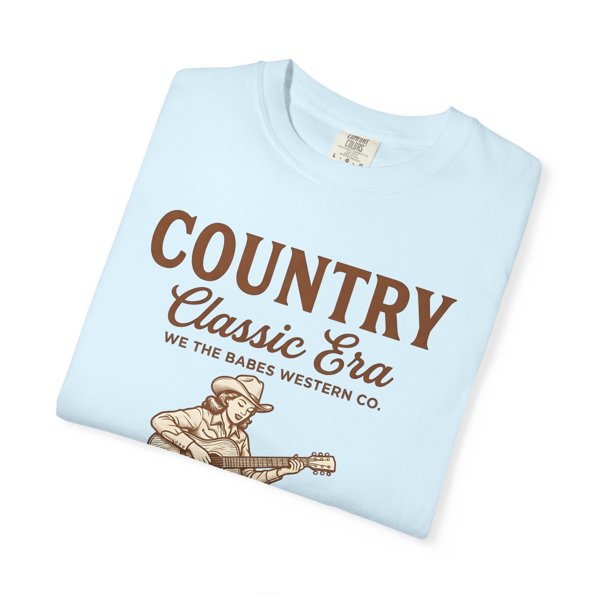 Cowgirl Guitar Shirt Cowgirl Western Gift Women Vintage Tee Guitar T-Shirt Cowgirl Fan Rustic Graphic Retro Cowboy Hat Tshirt