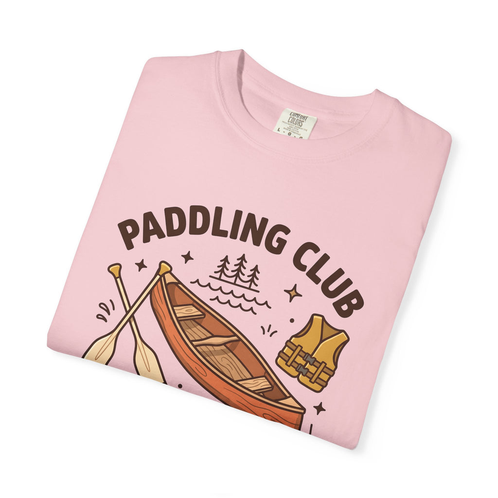 Canoe Oars Shirt Paddling Wilderness Gift Women Anime Tee Paddle T-Shirt Kayaking Enthusiast Manga Tshirt Outdoor Graphic Doodle Flotation