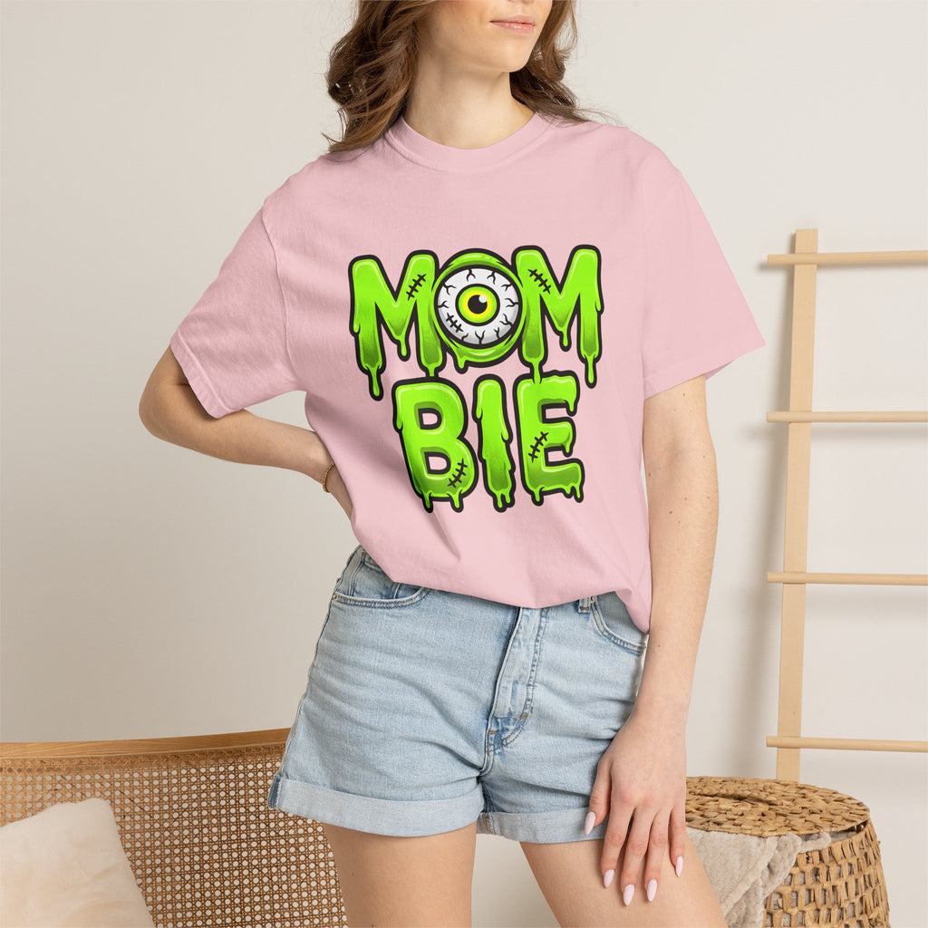Undead Illustration Shirt Moms Fall Gift Women Comic Tee Zombie T-Shirt Mom Fan Cartoon Tshirt Autumn Graphic Thick Lines Eye Tshirt