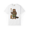 Beaver Rv Shirt Animals Hiking Gift Women Antique Tee Camper T-Shirt Wildlife Fan Vintage Tshirt Trekker Graphic Doodle Kayak Paddle Tshirt