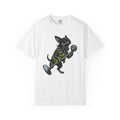 Chihuahua Performer Shirt Dog Audio Gift Women Illustrative Tattoo Tee Chi T-Shirt Dog Fan Tattooed Tshirt Sound Graphic Heritage Mic Tshirt