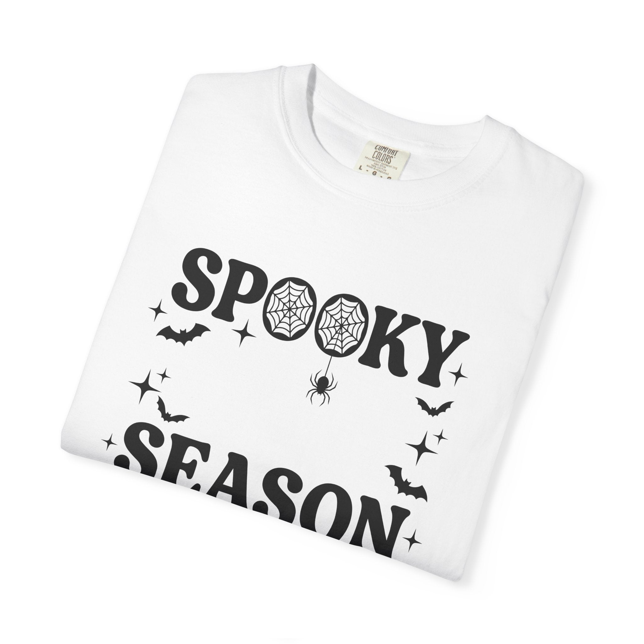 Spiderweb Bat Shirt Halloween Gothic Gift Women Bold Tee Batwing T-Shirt Horror Fan Dark Tshirt Gothic Graphic Retro Stars Tshirt