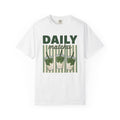 Matcha Drink Cups Shirt Drinks Foodie Gift Women Cartoon Tee Green Tea T-Shirt Beverage Fan Toon Tshirt Food Graphic Retro Striped