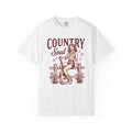 Cowgirl Guitar Shirt Cowgirl Band Gift Women Classic Tee Guitarist T-Shirt Cowboy Fan Vintage Tshirt Music Graphic Cartoon Petal Tshirt