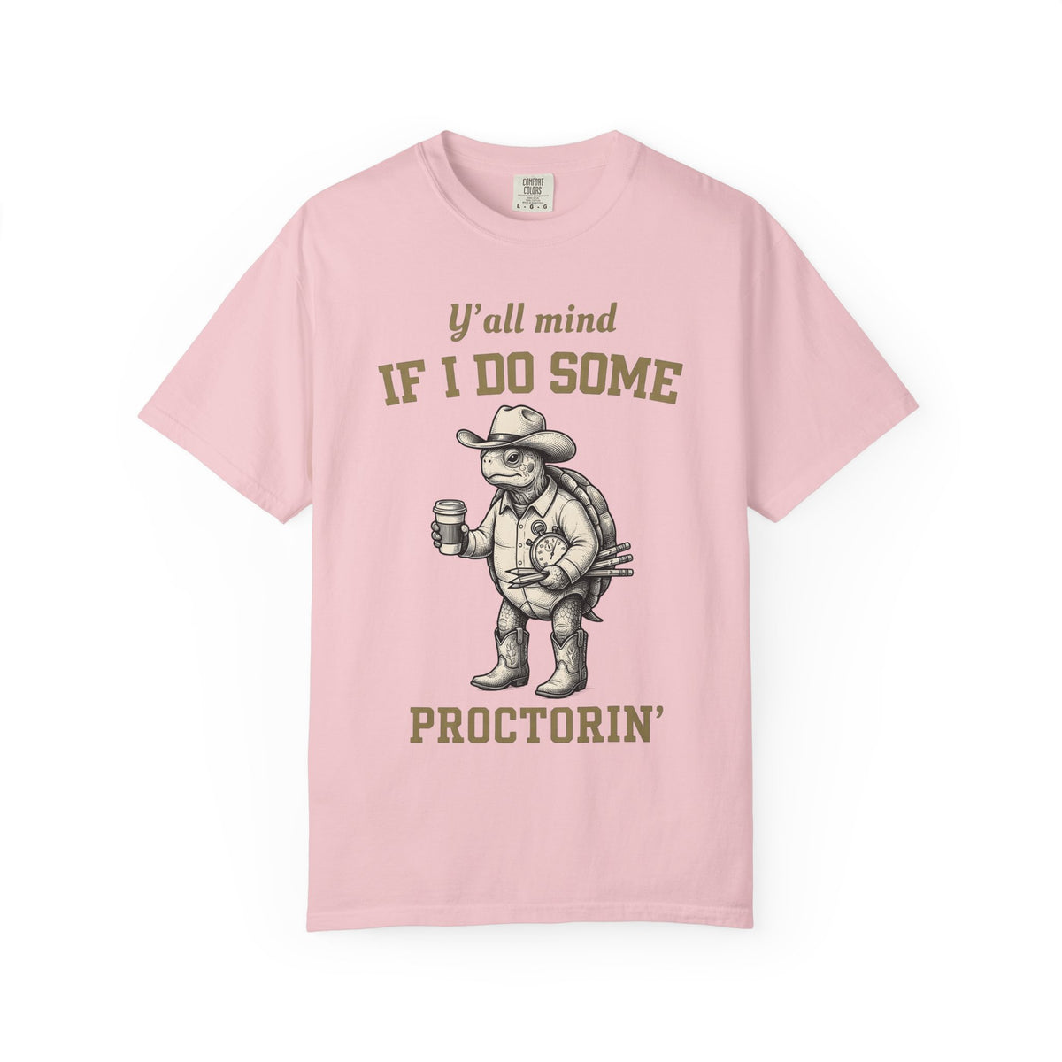 Western Turtle Shirt Teachers Jokes Unisex Gift Retro Tee Turtle T-Shirt