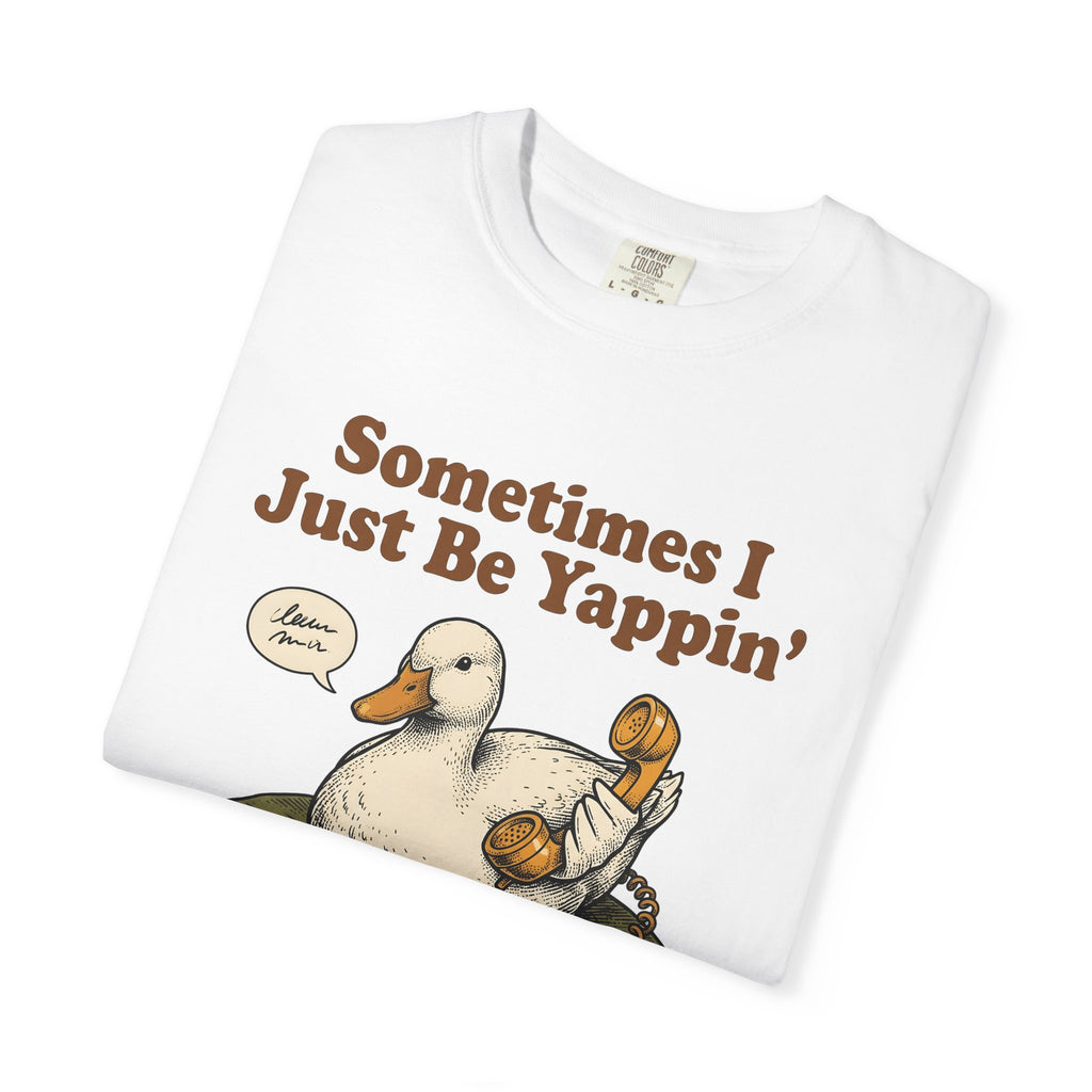 Duck Phone Shirt Funny Animal Gift Women Cartoon Tee Phone Case T-Shirt Humor Fan Comic Tshirt Wildlife Graphic Vintage Speech Bubble Tshirt