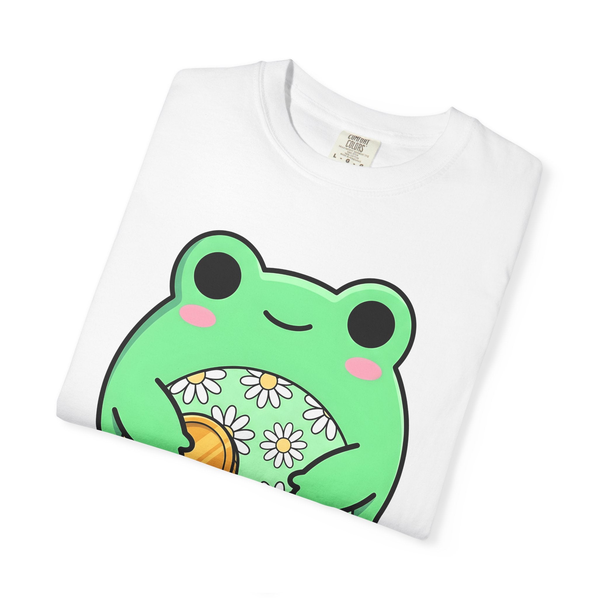 Toad Coin Shirt St Patrick's Day Nature Gift Women Sweet Tee Lucky Charm T-Shirt St Patricks Fan Cute Tshirt Environmental Graphic