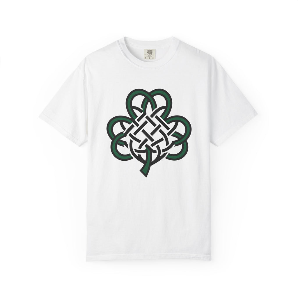 Irish Clover Shirt St Patrick's Day Symbol Gift Women Vintage Tee Shamrock T-Shirt St Patricks Fan Retro Tshirt Iconic Graphic Silhouette