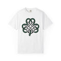 Irish Clover Shirt St Patrick's Day Symbol Gift Women Vintage Tee Shamrock T-Shirt St Patricks Fan Retro Tshirt Iconic Graphic Silhouette