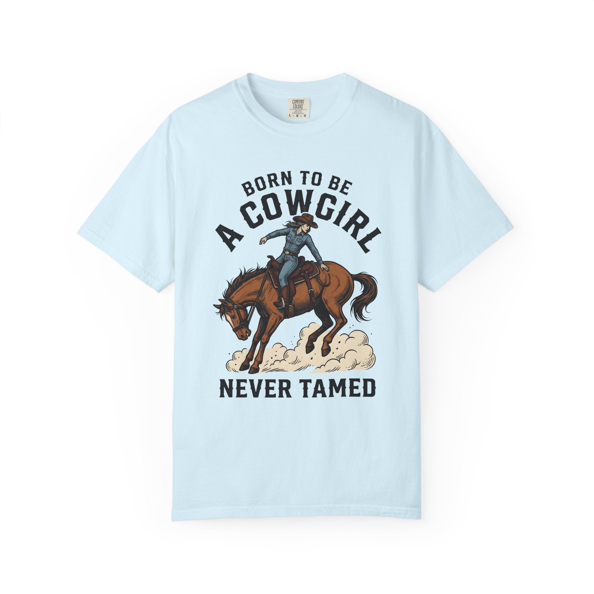 Cowgirl Horseback Shirt Cowgirl Rodeo Gift Women Vintage Tee Horseback Riding T-Shirt Cowgirl Fan Retro Tshirt Rodeo Graphic Western Cowboy