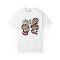 Skeleton Hands Shirt St. Valentine's Day Gothic Gift Women Tattoo Tee Bony Fingers T-Shirt Valentine Fan Traditional Tshirt Dark Graphic