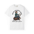 Cowgirl Graphic Shirt Cowgirl Rodeo Gift Women Vintage Tee Graphic T-Shirt Cowgirl Fan Retro Tshirt Rodeo Graphic Western Lasso Tshirt