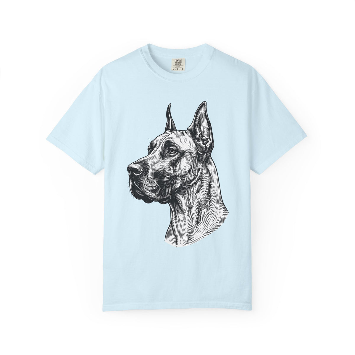 Great Dane Dog Shirt Dog Animals Unisex Gift Sketch Tee Dane T-Shirt Dog Fan