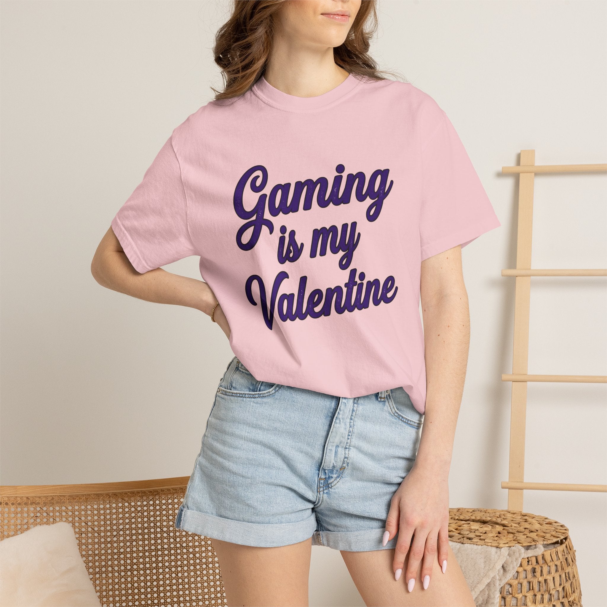 Gamer Quote Shirt Valentine's Day Sci-fi Gift Women Cartoon Tee Gaming T-Shirt Valentine Fan Comic Tshirt Futuristic Graphic Classic Gaming