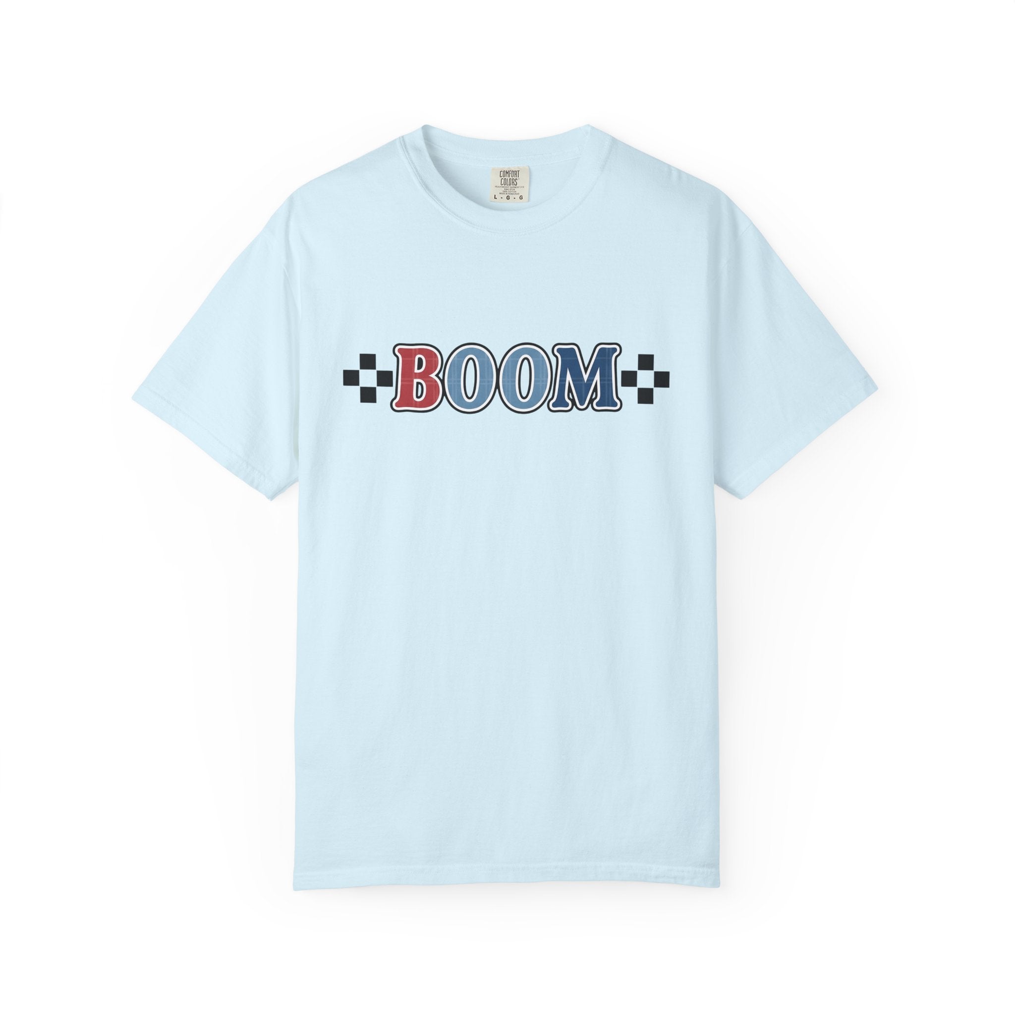 America Slogan Shirt America Vacation Gift Women Heavy Tee Slogan T-Shirt Patriot Fan Bold Tshirt Travel Graphic Classic Squares Tshirt
