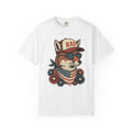 Fox Eyeglasses Shirt 4th Of July Fauna Gift Women Classic Tee Glasses T-Shirt Independence Fan Spectacles Tshirt Wildlife Graphic Line Art