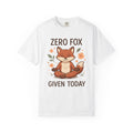 Peaceful Fox Shirt Yoga Creatures Gift Women Sweet Tee Fox T-Shirt Yoga Enthusiast Cute Tshirt Animal Graphic Clean Floral Tshirt