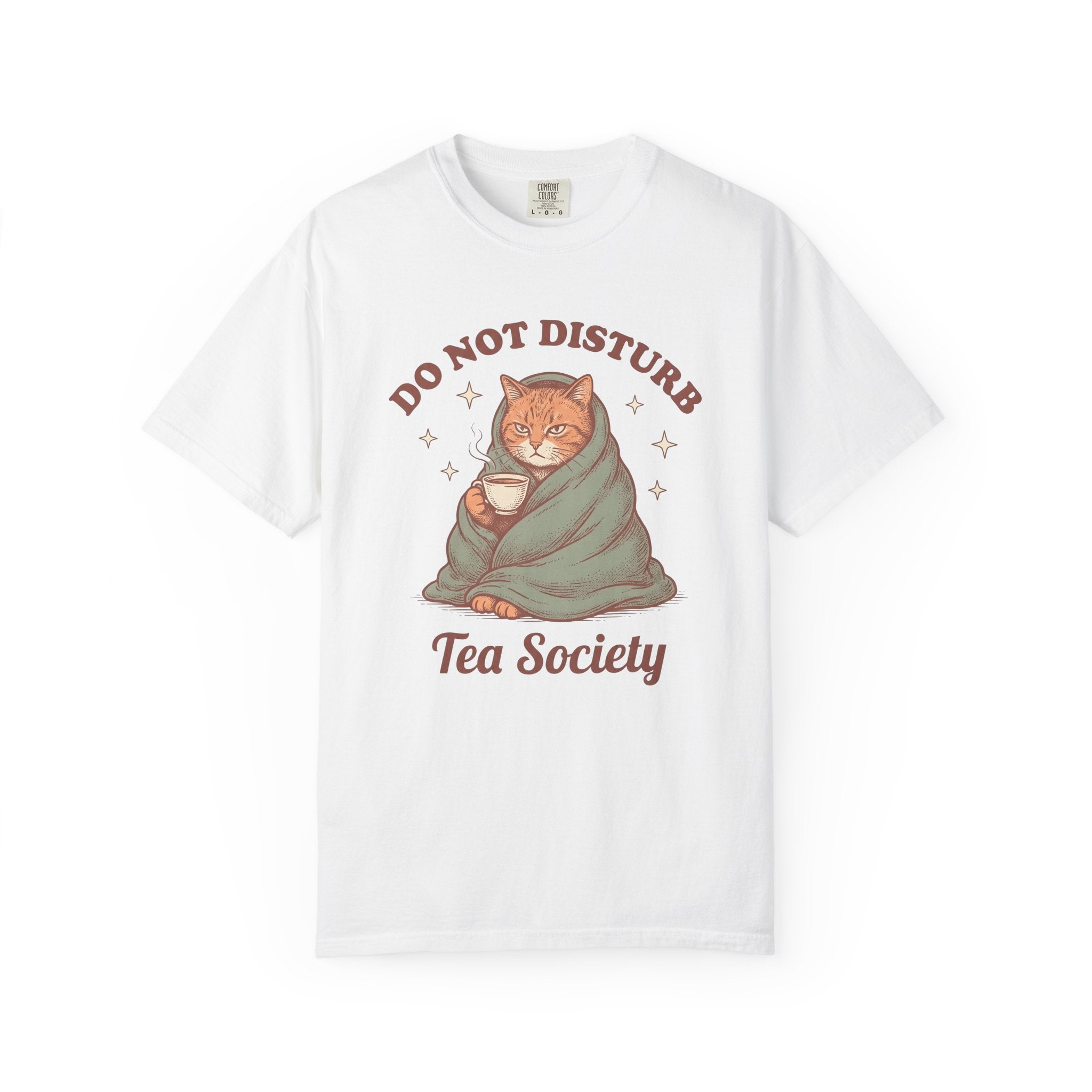 Kitten Blanket Shirt Tea Mammal Gift Women Distressed Tee Baby Blanket T-Shirt Tea Fan Vintage Tshirt Animal Graphic Doodle Cup Tshirt