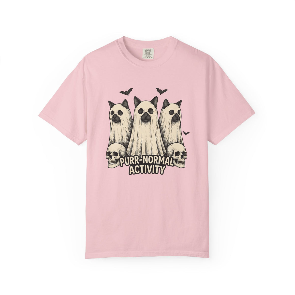 Phantom Cats Shirt Halloween Pet Unisex Gift Classic Tee Ghost Cats T-Shirt