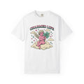 Angel Clover Shirt St Patricks Day Luck Gift Women Vintage Tee Shamrock T-Shirt St Patricks Fan Irish Tshirt Fortune Graphic Retro Cloud