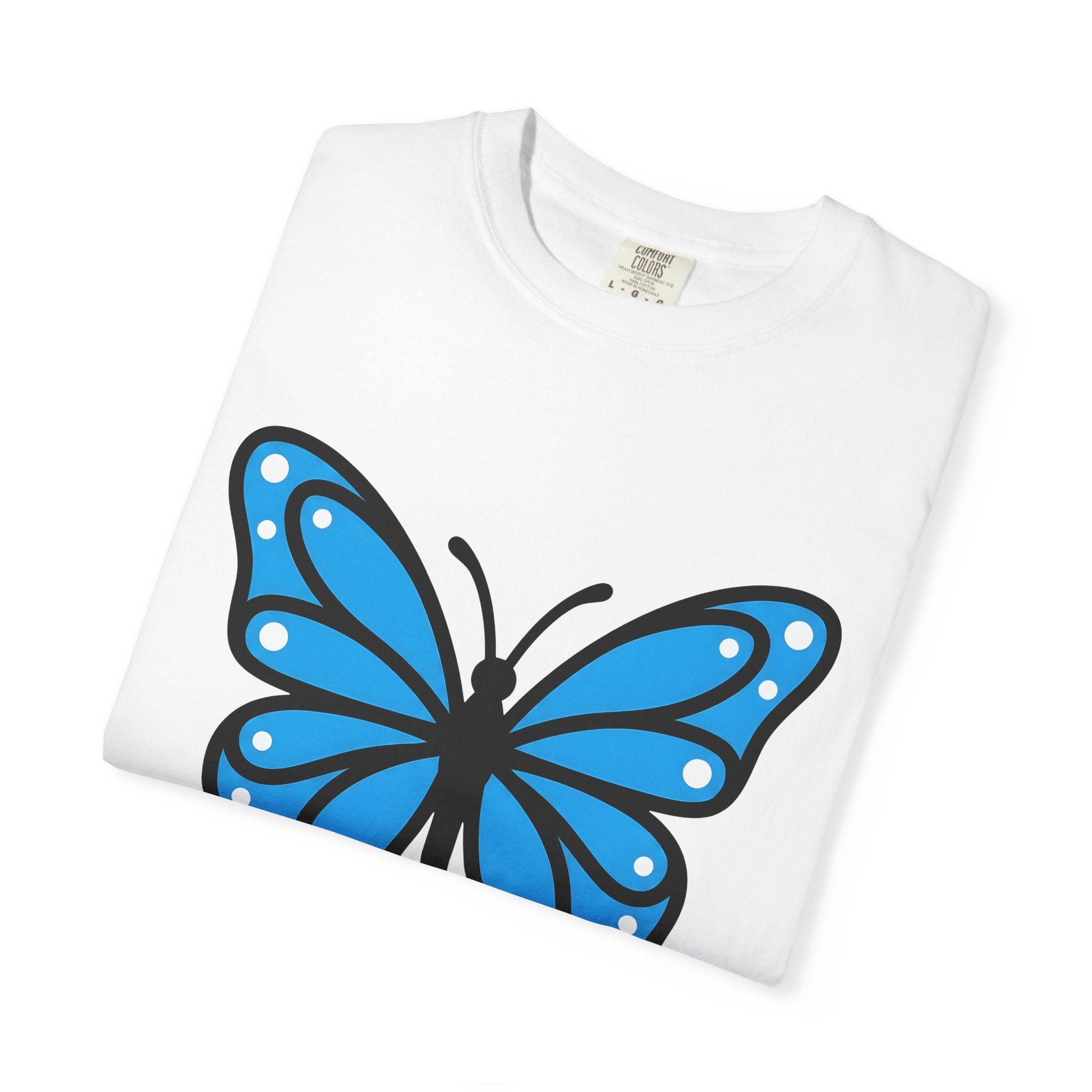 Butterfly Shirt Cottagecore Nature Gift Women Bold Tee Moth T-Shirt Cottage Fan Graphic Illustration Minimalist Polka Dots Tshirt