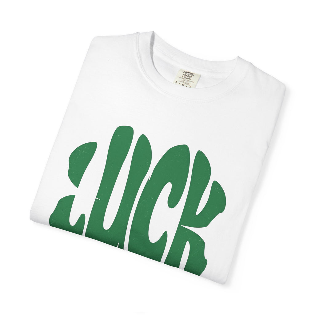 Four Leaf Clover Shirt St. Patrick's Day Celebration Gift Women Vintage Tee Shamrock T-Shirt Irish Fan Retro Tshirt Party Graphic Hand Drawn