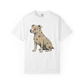 Blossom Dog Shirt Dog Wildlife Gift Women Tribal Tee Puppy T-Shirt Dog Fan Canine Graphic Tshirt Classic Garden Flowers Tshirt