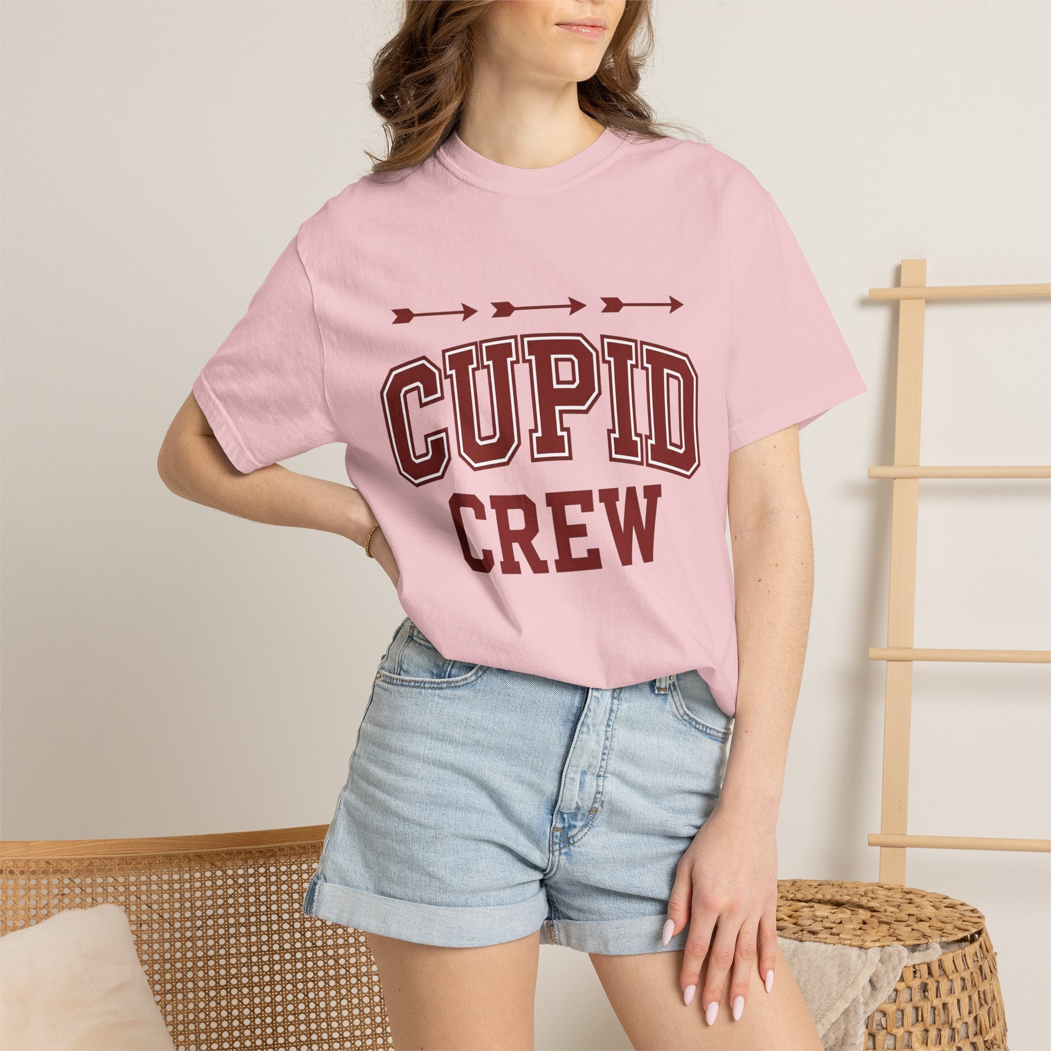 Heart Arrows Shirt Valentine Companionship Gift Women Team Tee Cupid T-Shirt Valentine Fan Retro Tshirt Friendship Graphic Nostalgic Dart