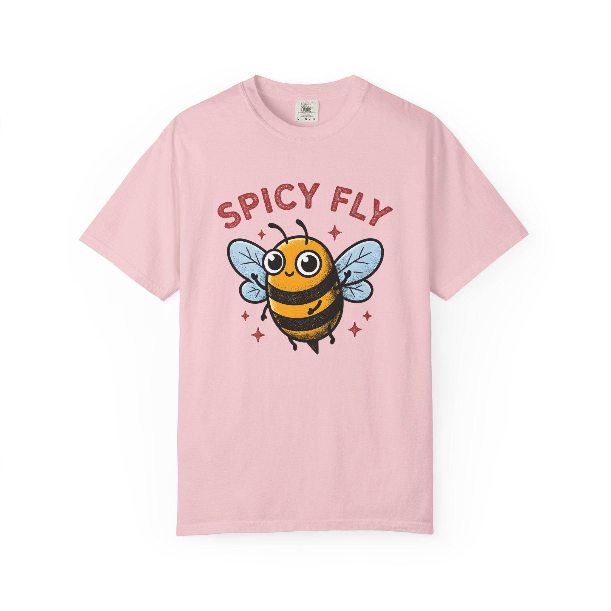 Cute Bee Shirt Animals Humor Gift Women Cartoon Tee Bee T-Shirt Animal Fan Cartoonish Tshirt Funny Graphic Retro Sparkles Tshirt