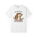 Giraffe Duo Shirt Moms Animals Gift Women Hand Drawn Tee Longneck T-Shirt Mom Fan Illustrated Tshirt Wildlife Graphic Watercolor Floral