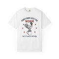 Rooster Coffee Mug Shirt America/4th Of July Joke Gift Women Independence Tee Coffee Cup T-Shirt Patriotic Fan Vintage Tshirt Pun Graphic